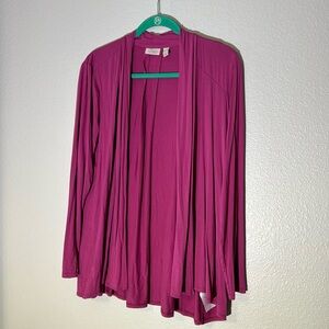 Women’s Logo by Lori Goldstein large pink sweater